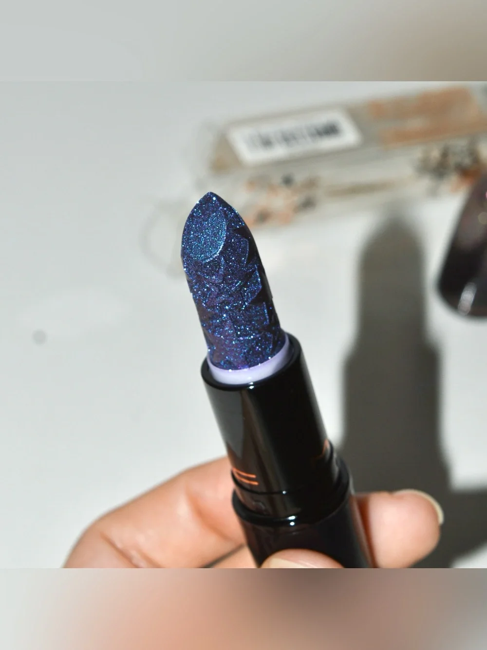 MAC Cosmetics Kiss Of Stars Lipstick *ASTERISK* Blue Purple Limited Edition BNIB